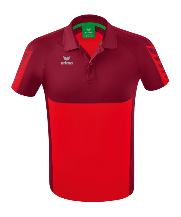 Erima Six Wings Poloshirt Rot - rot