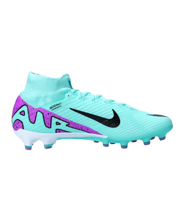 Nike Air Zoom Mercurial Superfly IX Elite AG-Pro Peak Ready Grün Pink Schwarz F300 - gruen