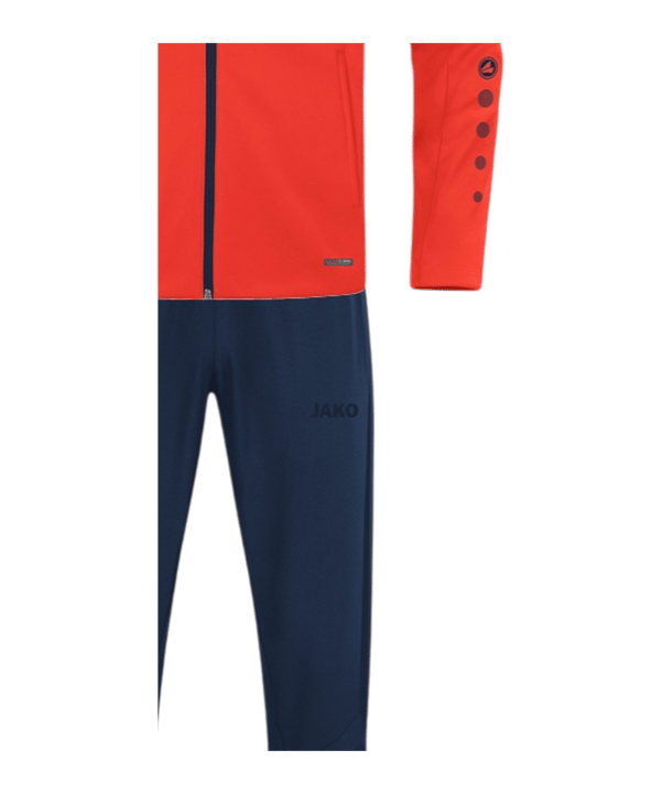 JAKO Power Präsentationsanzug Kids Rot F375 - rot