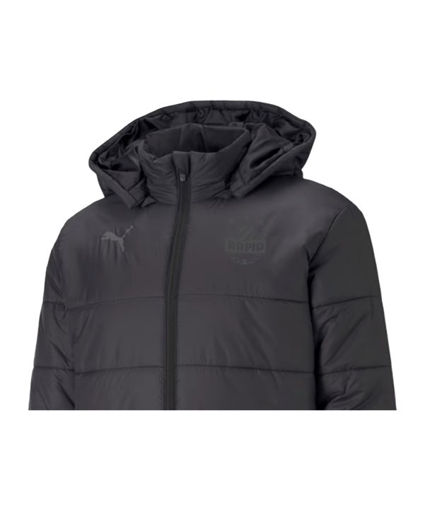 PUMA SK Rapid Wien Padded Freizeitjacke Schwarz F03 - schwarz