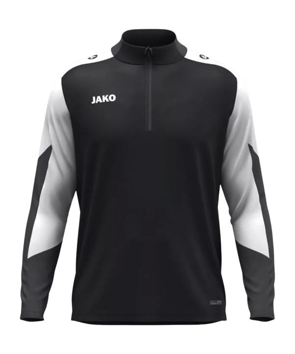 JAKO Dynamic Zip Top Sweatshirt Schwarz F826 - schwarz