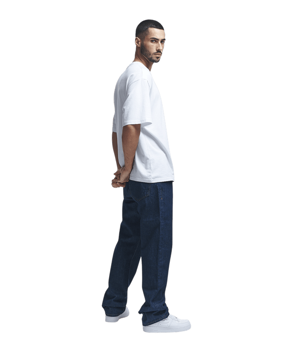 2Y Studios Gabrie Basic Straight Jeans Hose Blau - blau