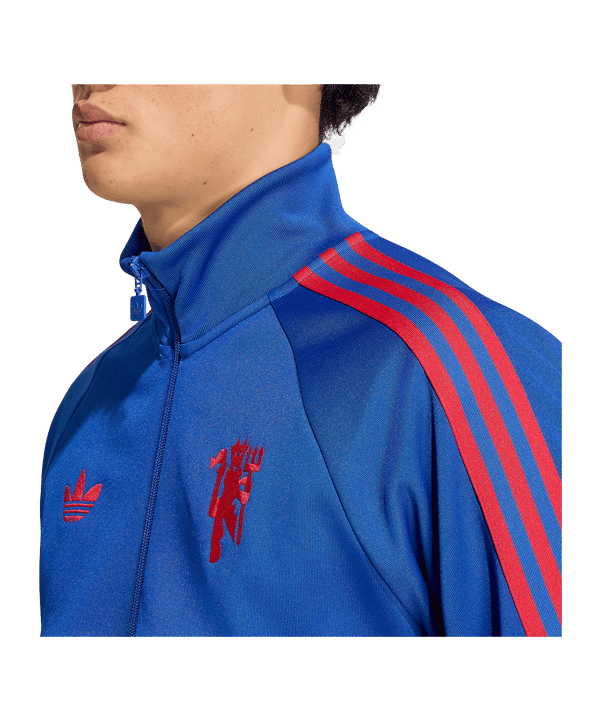 adidas Originals Manchester United Jas Blauw - blauw