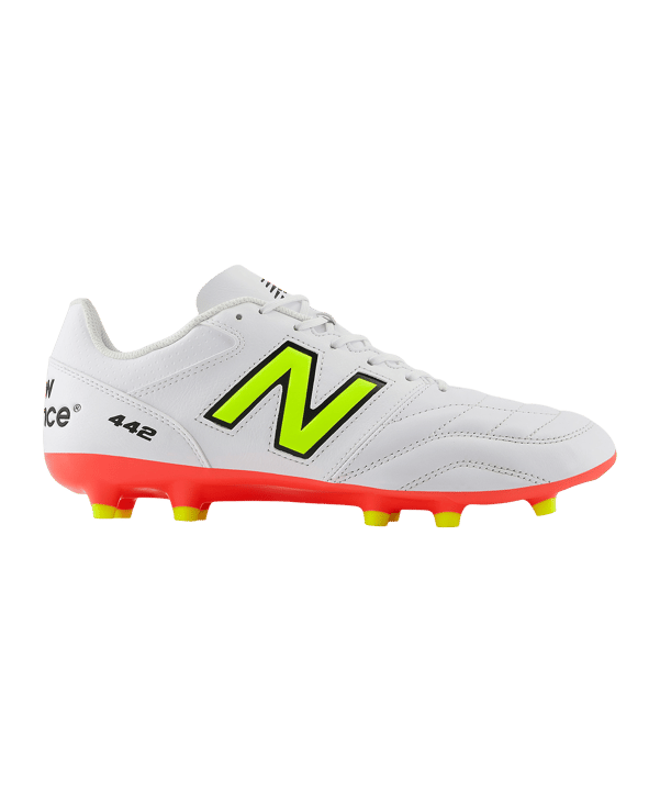 New Balance 442 Team V2 FG Flash Point Weiss FIB2 - weiss