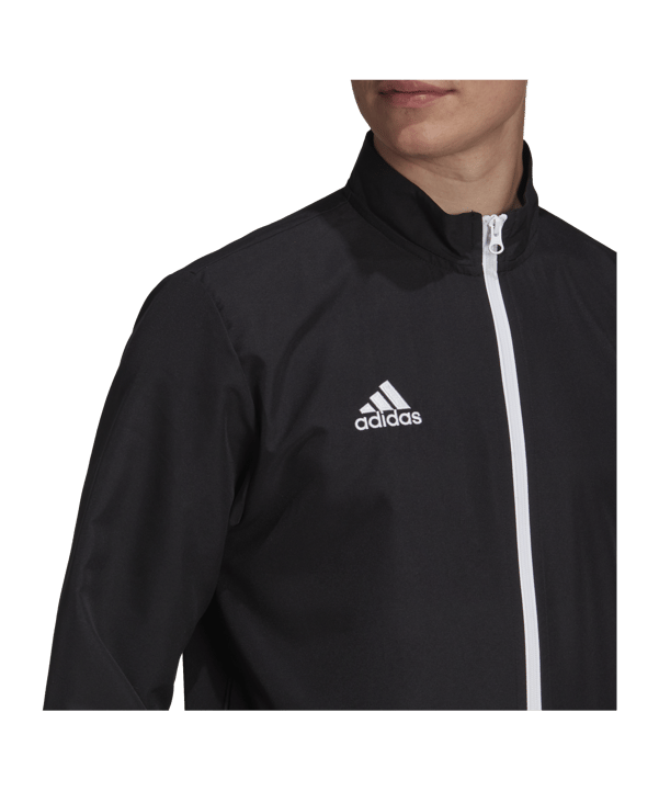 adidas Entrada 22 Präsentationsjacke Schwarz - schwarz