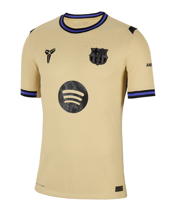 Nike FC Barcelona Authentic Trikot Away 2025/2026 Gold F784 - gold