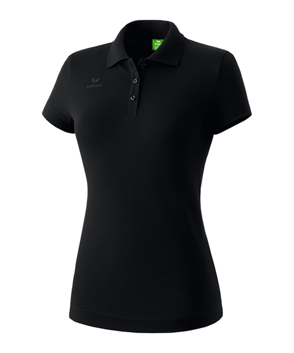 Erima Teamsport Poloshirt Damen Schwarz - schwarz