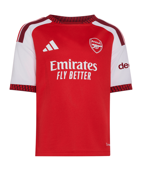 adidas FC Arsenal London Trikot Set Home 2026/2027 Kids Rot - rot