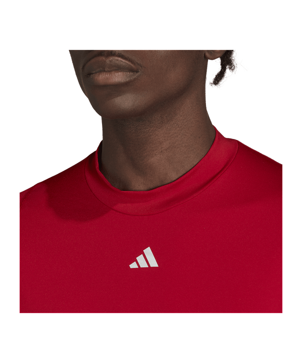 adidas Techfit Coldready Sweatshirt Rot - rot