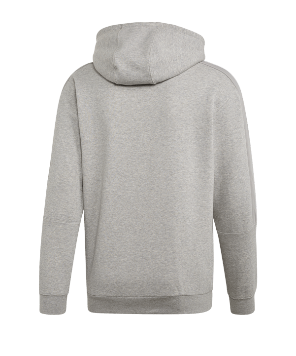 adidas Originals Outline Fleece Kapuzenjacke Grau - grau