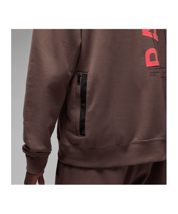 Jordan X PSG Hoody Braun F291 - braun
