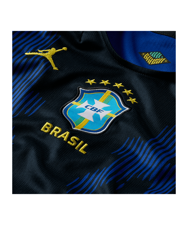 Nike CBF Brasilien Trikot Away WM 2026 Kids Blau F417 - blau
