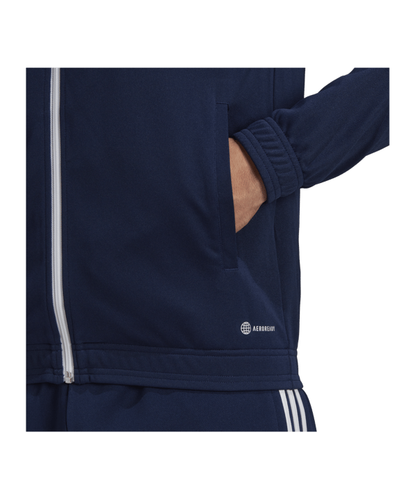 adidas Entrada 22 TK Trainingsjacke Blau - blau