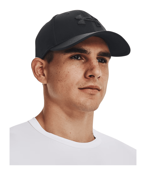 Under Armour Blitzing Low STR Cap Schwarz F002