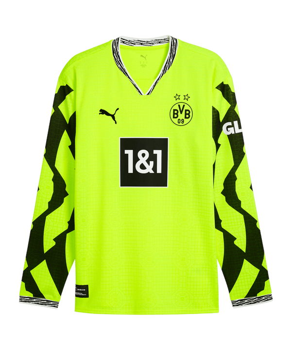 PUMA Borussia Dortmund Anniversary Culture Trikot langarm Gelb F04 - gelb