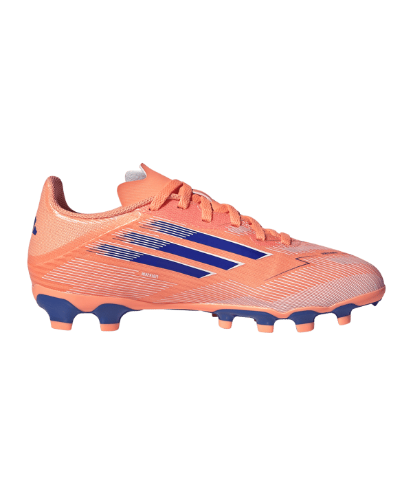 adidas F50 League MG Coral Blaze Kids Orange - orange