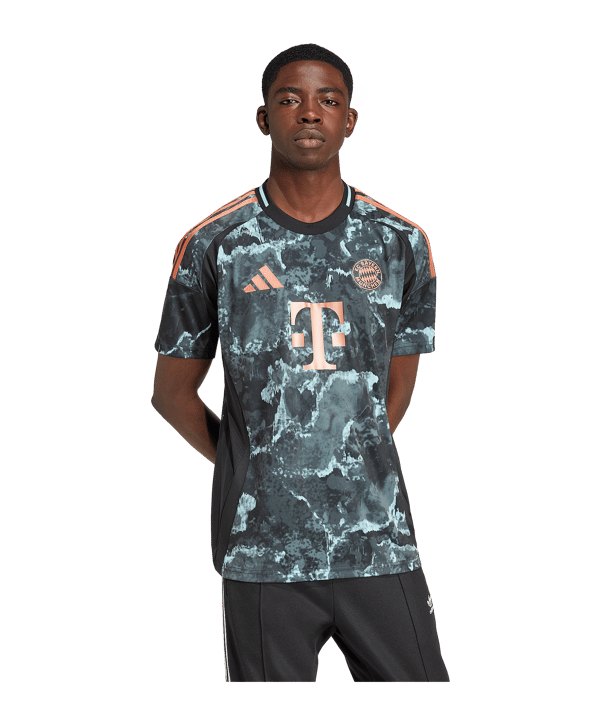 adidas FC Bayern München Trikot Away 2024/2025 Schwarz - schwarz
