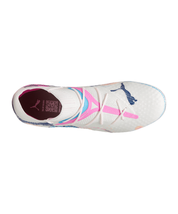 PUMA FUTURE 7 Ultimate FG/AG Volume Up Weiss Blau F01 - weiss