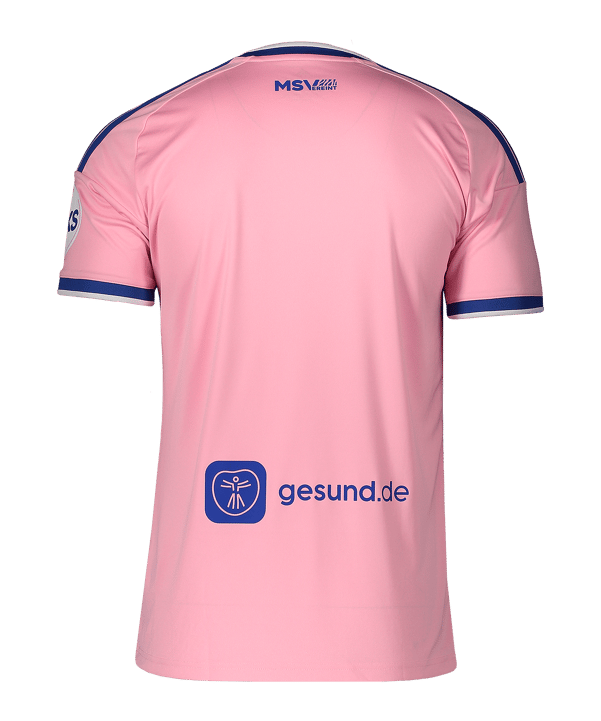 adidas MSV Duisburg Trikot 3rd 2026/2027 Rosa