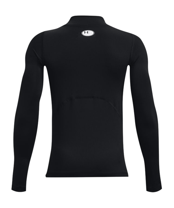 Under Armour HeatGear Mock langarm Kids F001 - schwarz