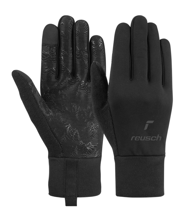 Reusch Liam Touch-Tec Handschuh Fleece Schwarz F700 - schwarz