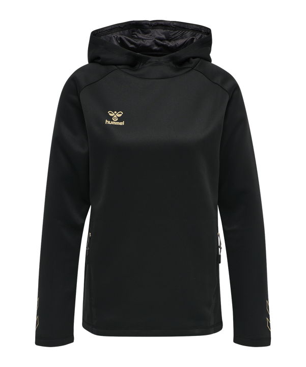 Hummel HmlCIMA XK Hoody Damen Schwarz F2001 - schwarz