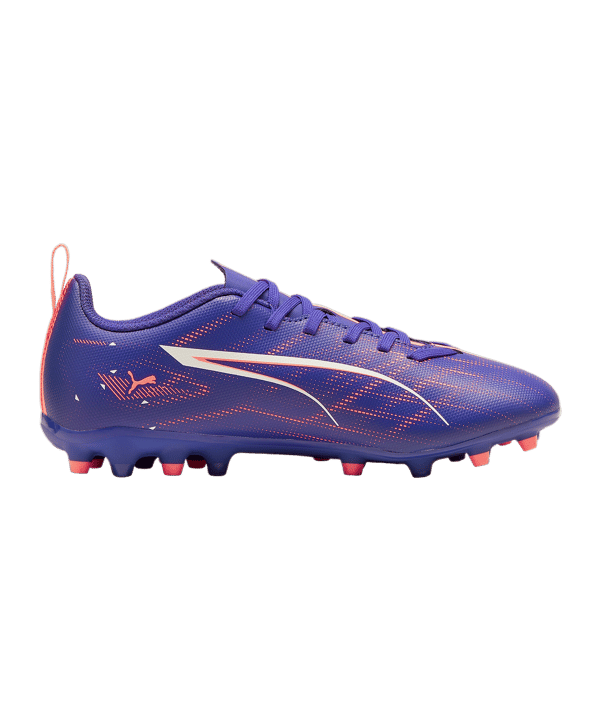 PUMA ULTRA 5 Play MG Formula Jr Kids Lila Weiss F01 - rosa
