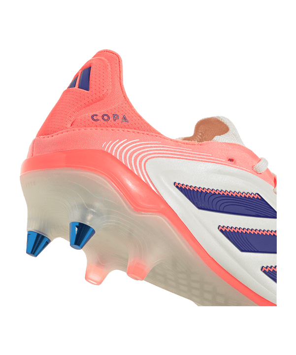 adidas Copa Pure III Elite SG Coral Blaze Weiß - weiss