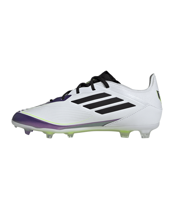 adidas F50 Pro FG Messi Triunfo Estelar Kids Weiss Schwarz - weiss