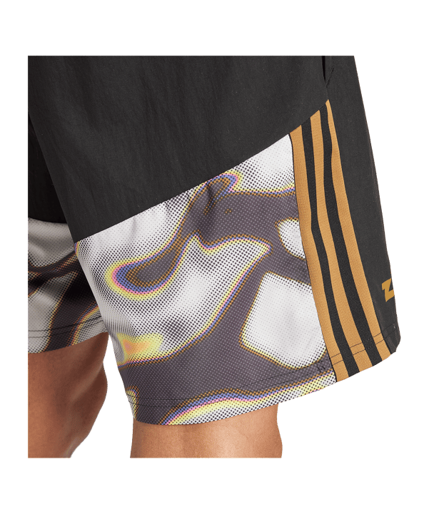adidas Pride Downtime Short Schwarz - schwarz
