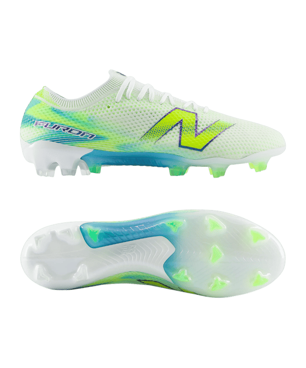 New Balance Furon Elite V9 FG Main Blanc - blanc