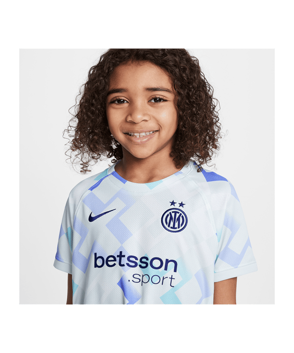 Nike Inter Mailand Trikot Set Away 2025/2026 Kids Weiß F497 - weiss