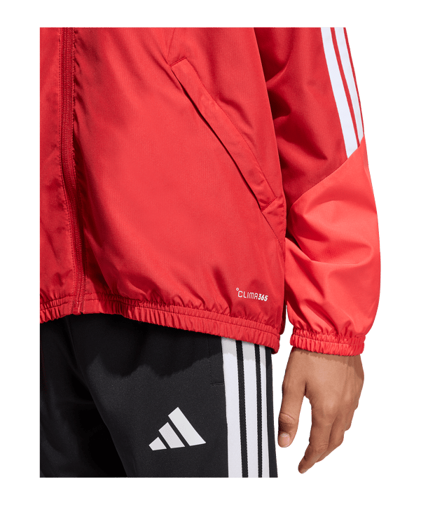 adidas Tiro 26 Competition Jas Kids Rood - rood