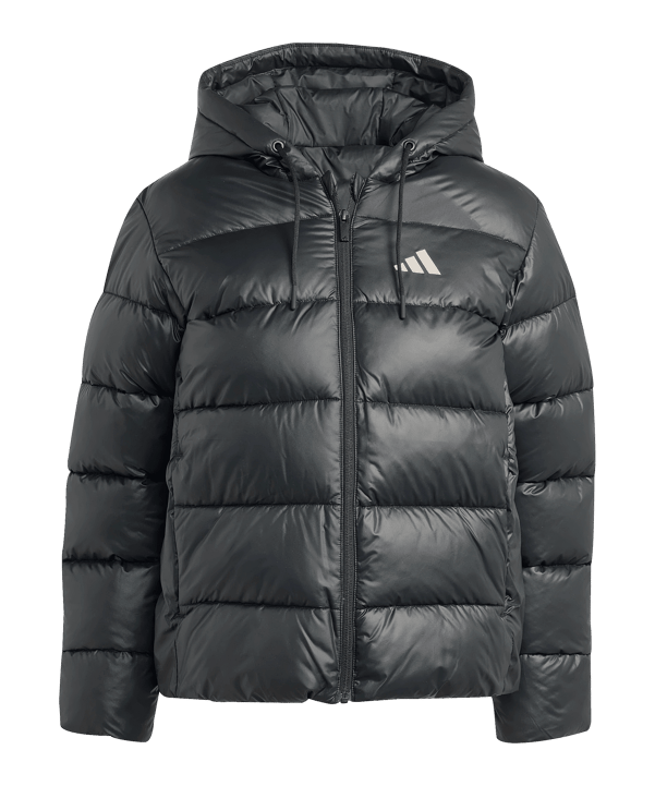 adidas Essentials Climawarm Synthetic Down Puffer Kapuzenjacke Damen Schwarz - schwarz