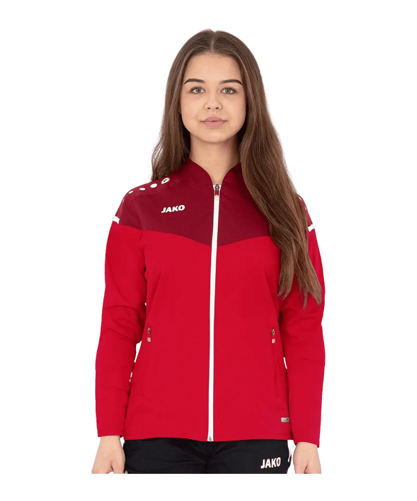 JAKO Champ 2.0 Giacca da rappresentanza Donna Rosso C001 - rosso