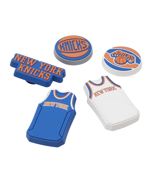 Crocs Nba New York Knicks Jibbitz 5Er Pack Pin Pin Blau - blau
