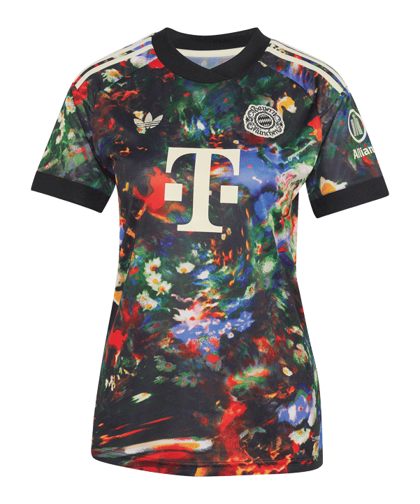 adidas FC Bayern München Wiesn Maglietta 2026/2027 Donna Multicolore - multicolore