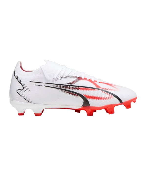 PUMA ULTRA Match FG/AG Breakthrough Weiss Rot F01 - weiss