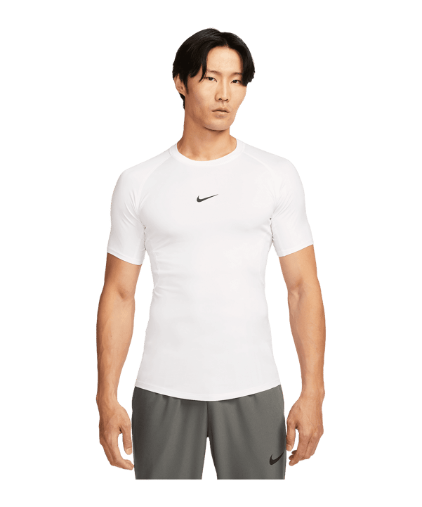 Nike Pro T-shirt Bianco C100 - bianco