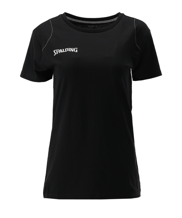 Spalding Essential T-Shirt Damen Schwarz - schwarz