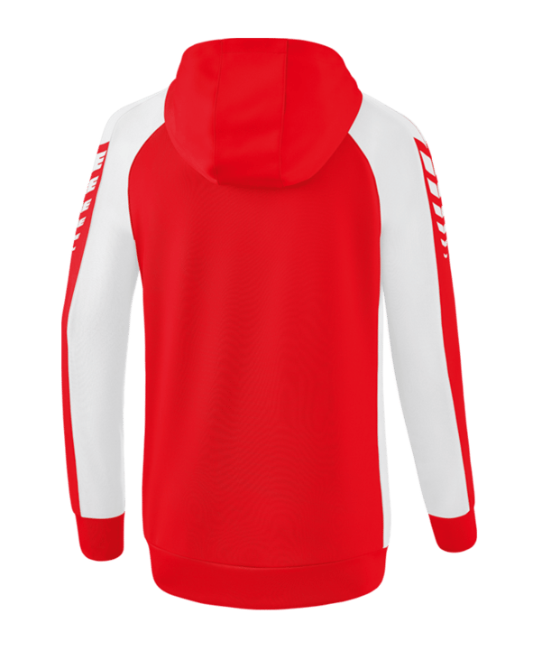 Erima Six Wings Kapuzenjacke Damen Rot - rot