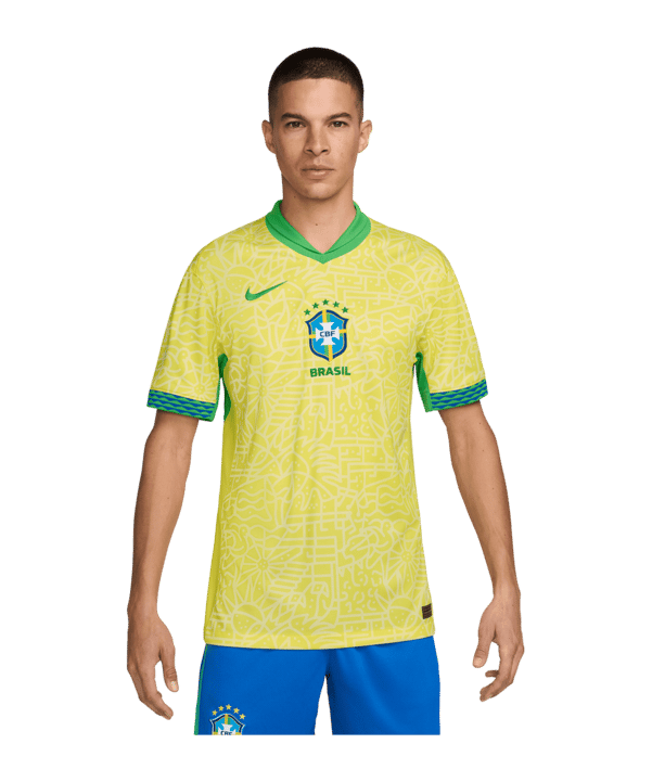 Nike Brasilien Trikot Home 2024 Copa America 2024 Gelb F706 - gelb