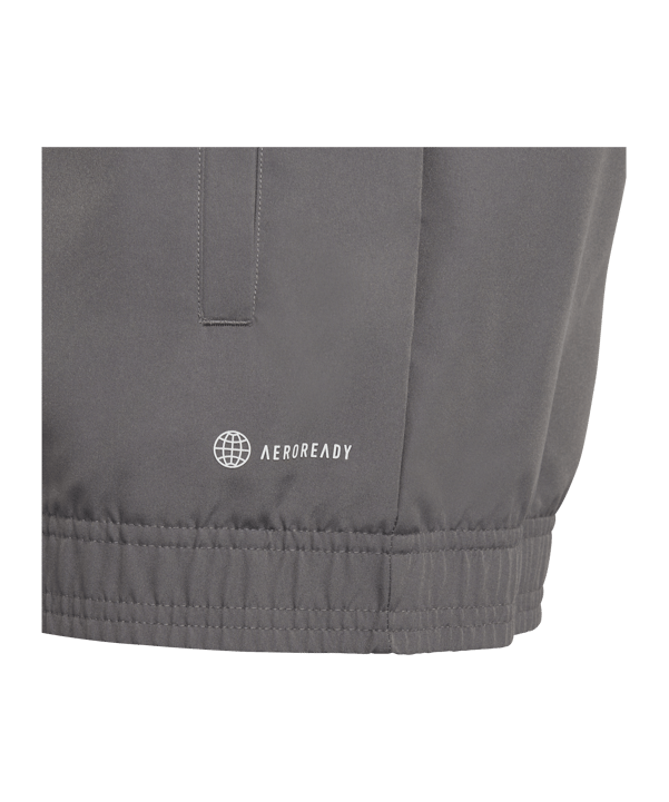 adidas Entrada 22 Präsentationsjacke Kids Grau - grau