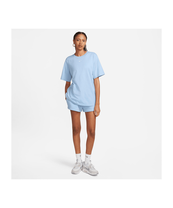 Nike T-Shirt Damen Blau Weiss F440 - blau