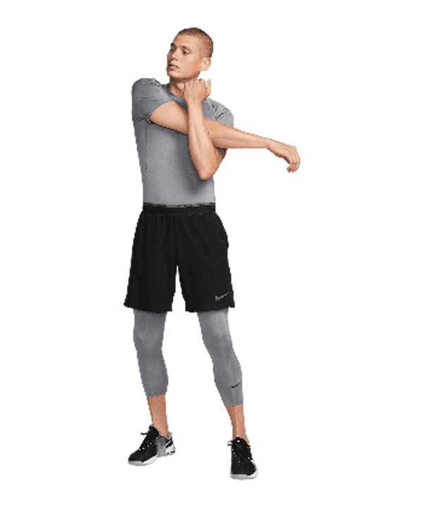 Nike Pro Dri-Fit Training T-Shirt Grau F084 - grau