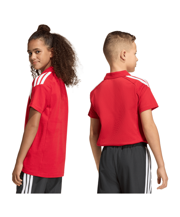 adidas Tiro 26 League Polo Kids Rot - rot