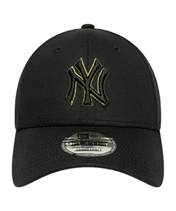 New Era MLB 9Forty New York Yankees Outline Pet Zwart - zwart