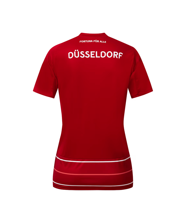 adidas Fortuna Düsseldorf Trikot Heim 2025/2026 Damen Rot - rot