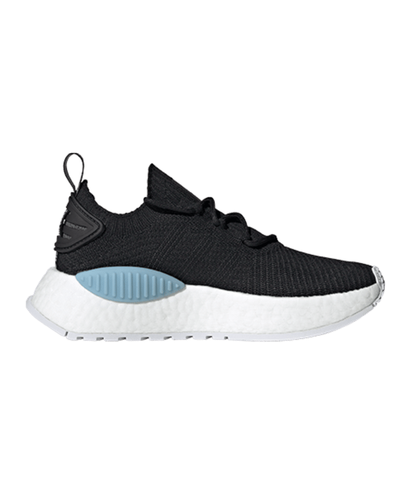 adidas Originals NMD_W1 Damen Schwarz Weiss Blau - schwarz