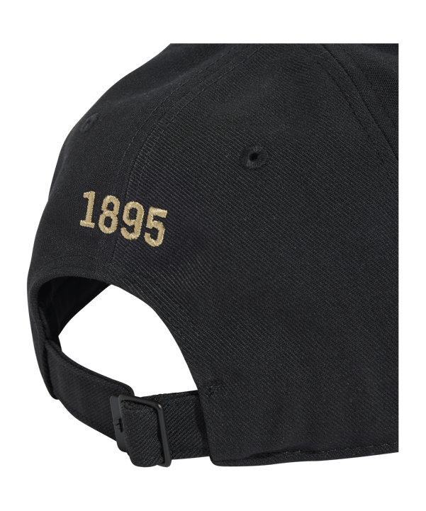 adidas Belgien Cap EM 2024 Schwarz - schwarz